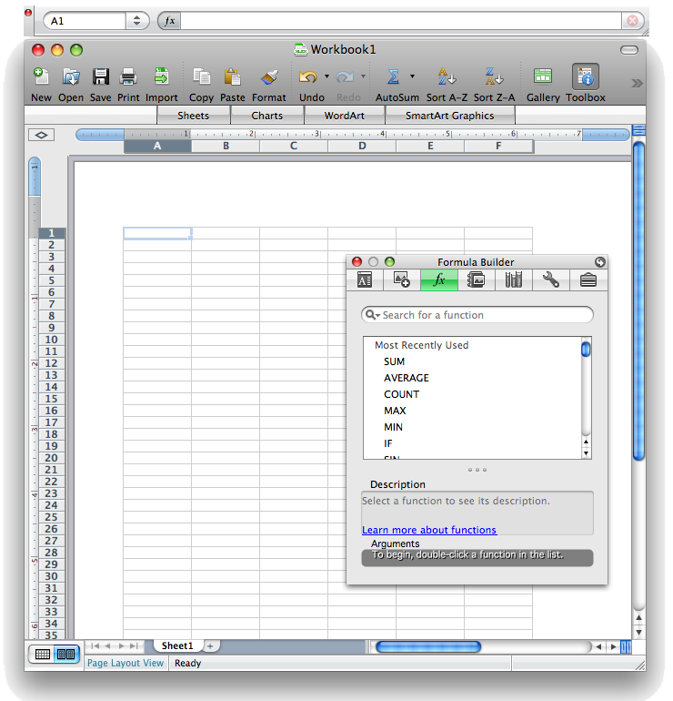 Folumla Bar In Excel For Mac